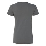 5V00L Gildan Heavy Cotton™ Women’s V-Neck T-Shirt Charcoal