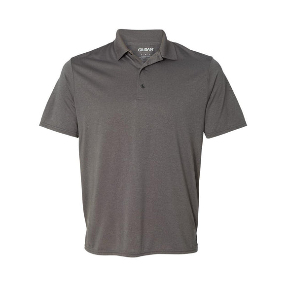 44800 Gildan Performance® Jersey Polo Marbled Charcoal