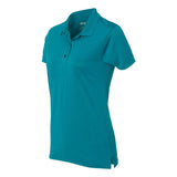 44800L Gildan Performance® Women's Jersey Polo Marbled Galapagos Blue
