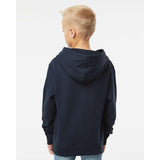 SS4001Y Independent Trading Co. Youth Midweight Hooded Sweatshirt Navy