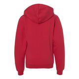 SS4001Y Independent Trading Co. Youth Midweight Hooded Sweatshirt Red