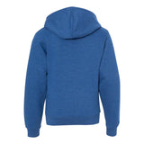 SS4001Y Independent Trading Co. Youth Midweight Hooded Sweatshirt Royal Heather