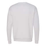3945 BELLA + CANVAS Sponge Fleece Drop Shoulder Crewneck Sweatshirt White
