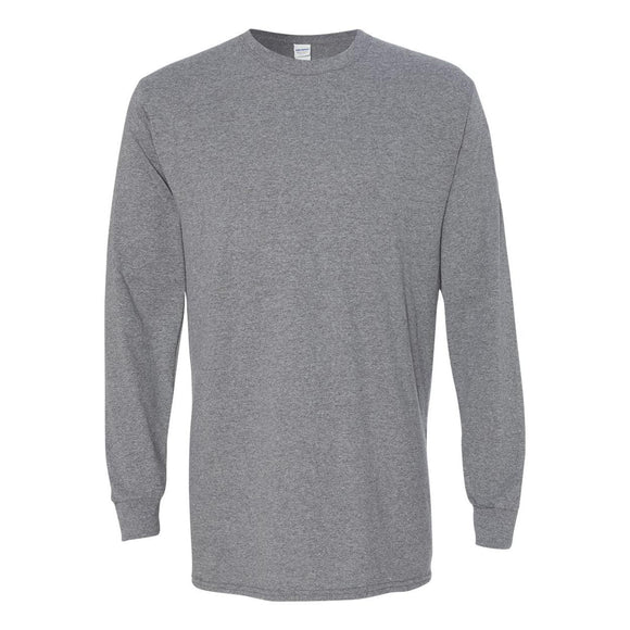 5400 Gildan Heavy Cotton™ Long Sleeve T-Shirt Graphite Heather