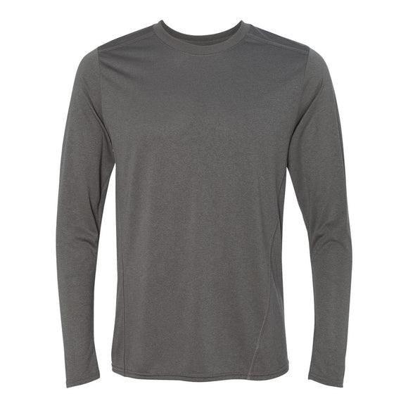 47400 Gildan Performance® Tech  Long Sleeve T-Shirt Marbled Charcoal