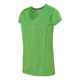 47V00L Gildan Performance® Tech Women's V-Neck T-Shirt Electric Green