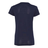47V00L Gildan Performance® Tech Women's V-Neck T-Shirt Marbled Navy