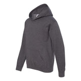 18500B Gildan Heavy Blend™ Youth Hooded Sweatshirt Dark Heather