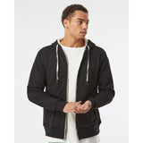 EXP90SHZ Independent Trading Co. Sherpa-Lined Hooded Sweatshirt Black