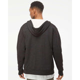 EXP90SHZ Independent Trading Co. Sherpa-Lined Hooded Sweatshirt Charcoal Heather