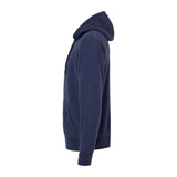 EXP90SHZ Independent Trading Co. Sherpa-Lined Hooded Sweatshirt Navy Heather