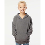 PRM15YSB Independent Trading Co. Youth Special Blend Raglan Hooded Sweatshirt Nickel