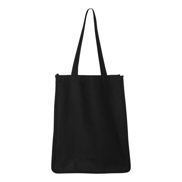 Q125400 Q-Tees 27L Jumbo Shopping Bag Black