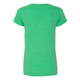 64550L Gildan Softstyle® Women’s Deep Scoop Neck T-Shirt Heather Irish Green