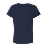64550L Gildan Softstyle® Women’s Deep Scoop Neck T-Shirt Navy