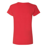 64550L Gildan Softstyle® Women’s Deep Scoop Neck T-Shirt Red