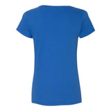 64550L Gildan Softstyle® Women’s Deep Scoop Neck T-Shirt Royal