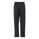 18300 Gildan Heavy Blend™ Open-Bottom Sweatpants with Pockets Black