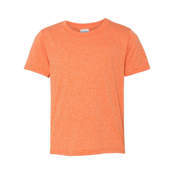 46000B Gildan Performance® Youth Core T-Shirt Heather Sport Orange