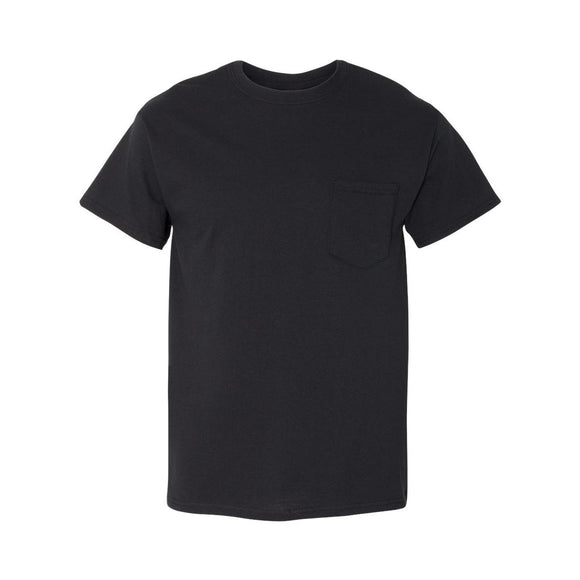 5300 Gildan Heavy Cotton™ Pocket T-Shirt Black