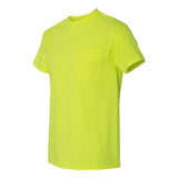 5300 Gildan Heavy Cotton™ Pocket T-Shirt Safety Green