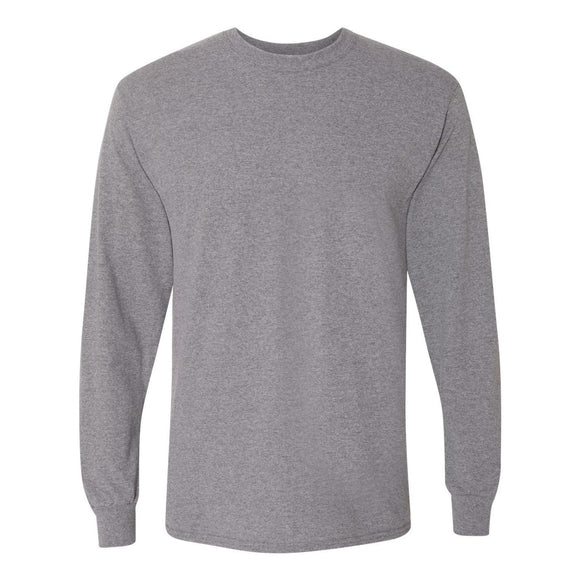 8400 Gildan DryBlend® 50/50 Long Sleeve T-Shirt Graphite Heather