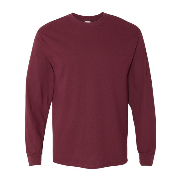 5400 Gildan Heavy Cotton™ Long Sleeve T-Shirt Maroon