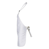 Q4250 Q-Tees Full-Length Apron with Pouch Pocket White