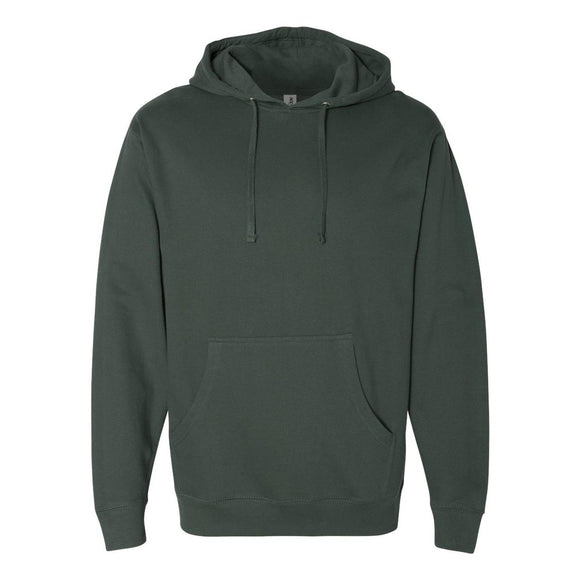 SS4500 Independent Trading Co. Midweight Hooded Sweatshirt Alpine Green