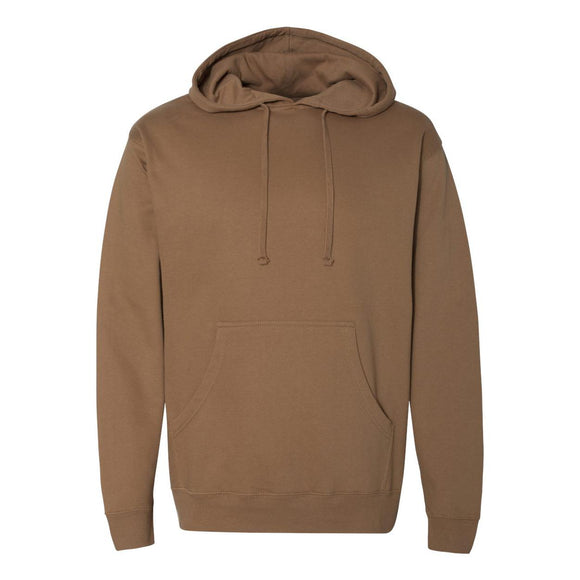 SS4500 Independent Trading Co. Midweight Hooded Sweatshirt Saddle
