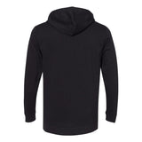 73500 Anvil Unisex Lightweight Terry Hooded Pullover Black