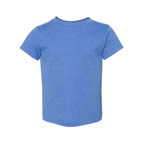 3001T BELLA + CANVAS Toddler Jersey Tee Heather Columbia Blue