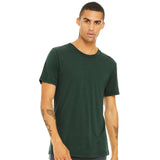3413 BELLA + CANVAS Triblend Tee Solid Forest Triblend