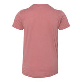 3413Y BELLA + CANVAS Youth Triblend Tee Mauve Triblend