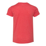3413Y BELLA + CANVAS Youth Triblend Tee Red Triblend