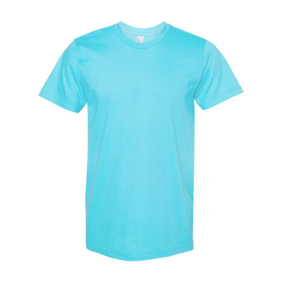 2001 American Apparel Fine Jersey Tee Turquoise