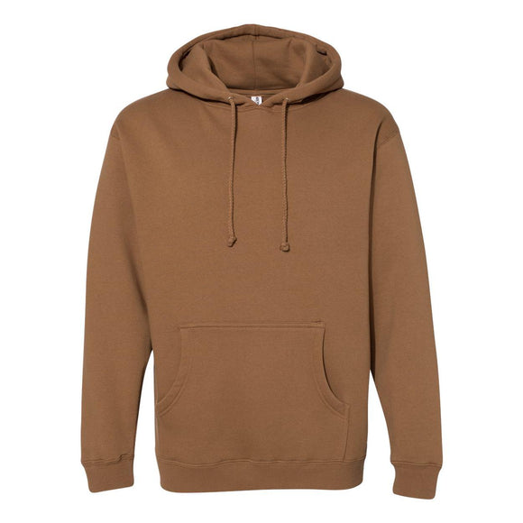 IND4000 Independent Trading Co. Heavyweight Hooded Sweatshirt Saddle