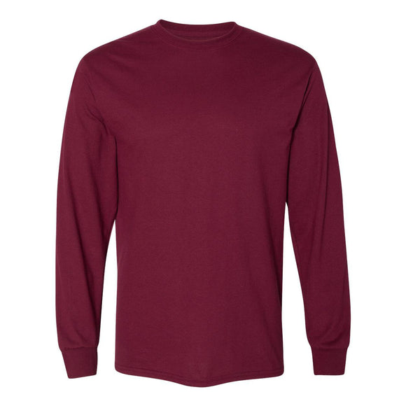 8400 Gildan DryBlend® 50/50 Long Sleeve T-Shirt Maroon