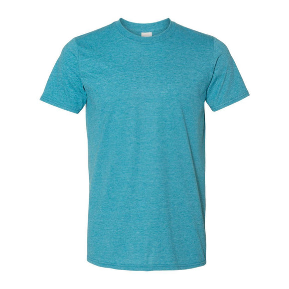 64000 Gildan Softstyle® T-Shirt Heather Galapagos Blue