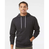 AFX90UN Independent Trading Co. Lightweight Hooded Sweatshirt Charcoal Heather