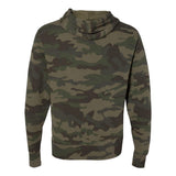 AFX90UN Independent Trading Co. Lightweight Hooded Sweatshirt Forest Camo