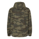 EXP94NAW Independent Trading Co. Nylon Anorak Forest Camo