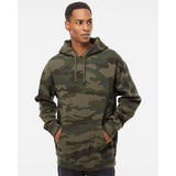 IND4000 Independent Trading Co. Heavyweight Hooded Sweatshirt Forest Camo