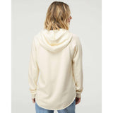 PRM2500 Independent Trading Co. Women’s Lightweight California Wave Wash Hooded Sweatshirt Bone