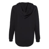 PRM2500 Independent Trading Co. Women’s Lightweight California Wave Wash Hooded Sweatshirt Black