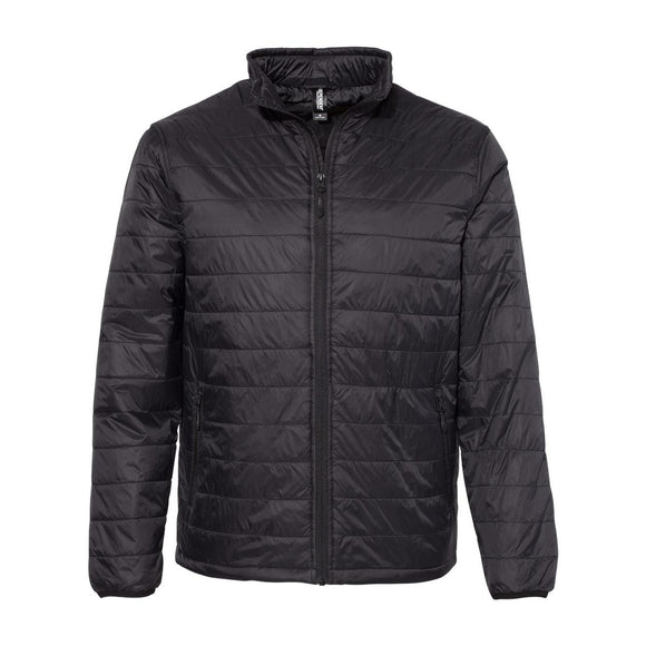 EXP100PFZ Independent Trading Co. Puffer Jacket Black