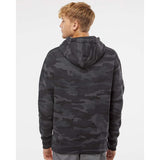 IND4000 Independent Trading Co. Heavyweight Hooded Sweatshirt Black Camo