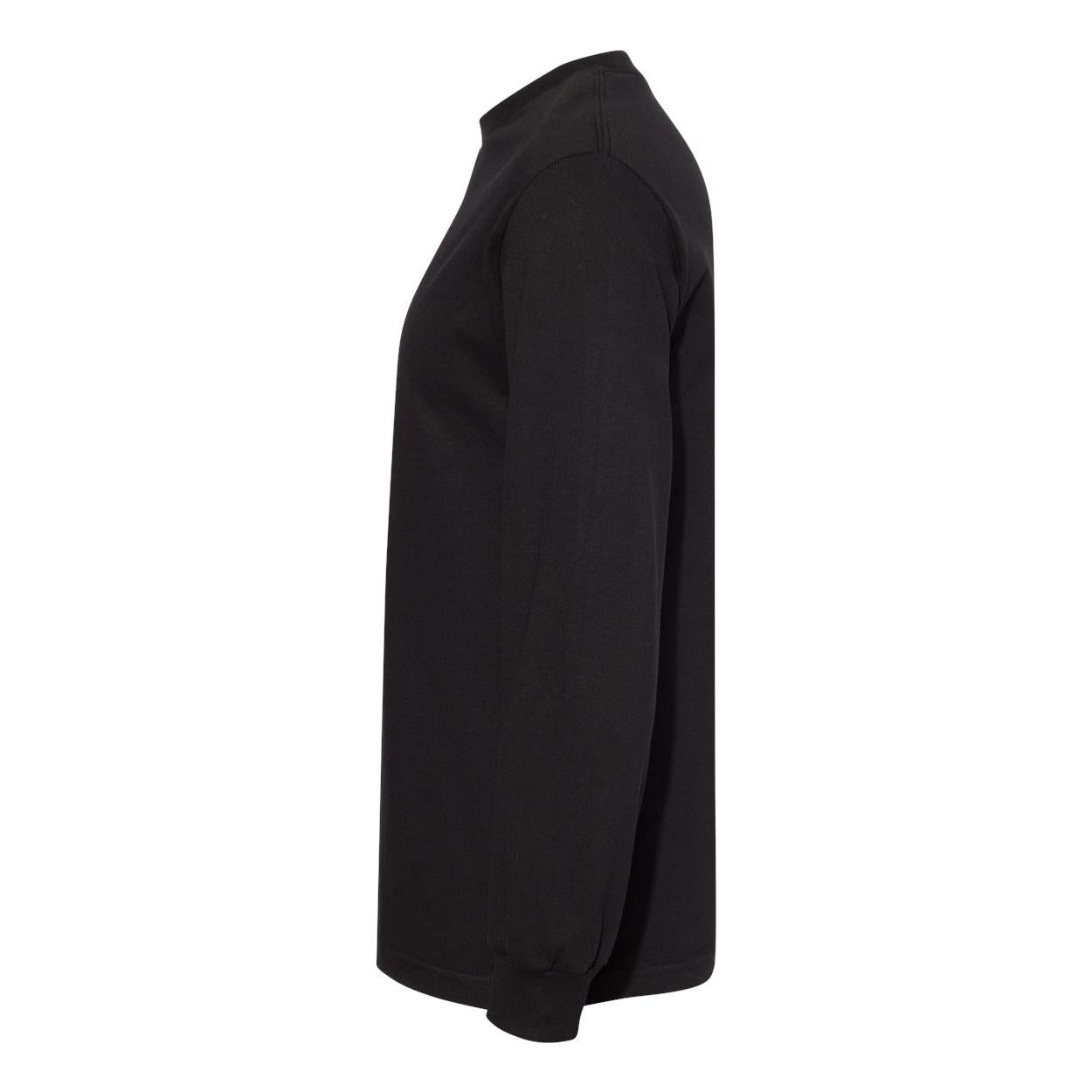 1304 American Apparel Unisex Heavyweight Cotton Long Sleeve Tee Black –  Detail Basics Canada