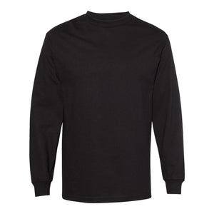1304 American Apparel Unisex Heavyweight Cotton Long Sleeve Tee Black –  Detail Basics Canada