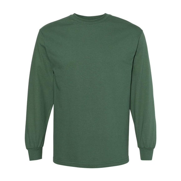 1304 American Apparel Unisex Heavyweight Cotton Long Sleeve Tee Forest